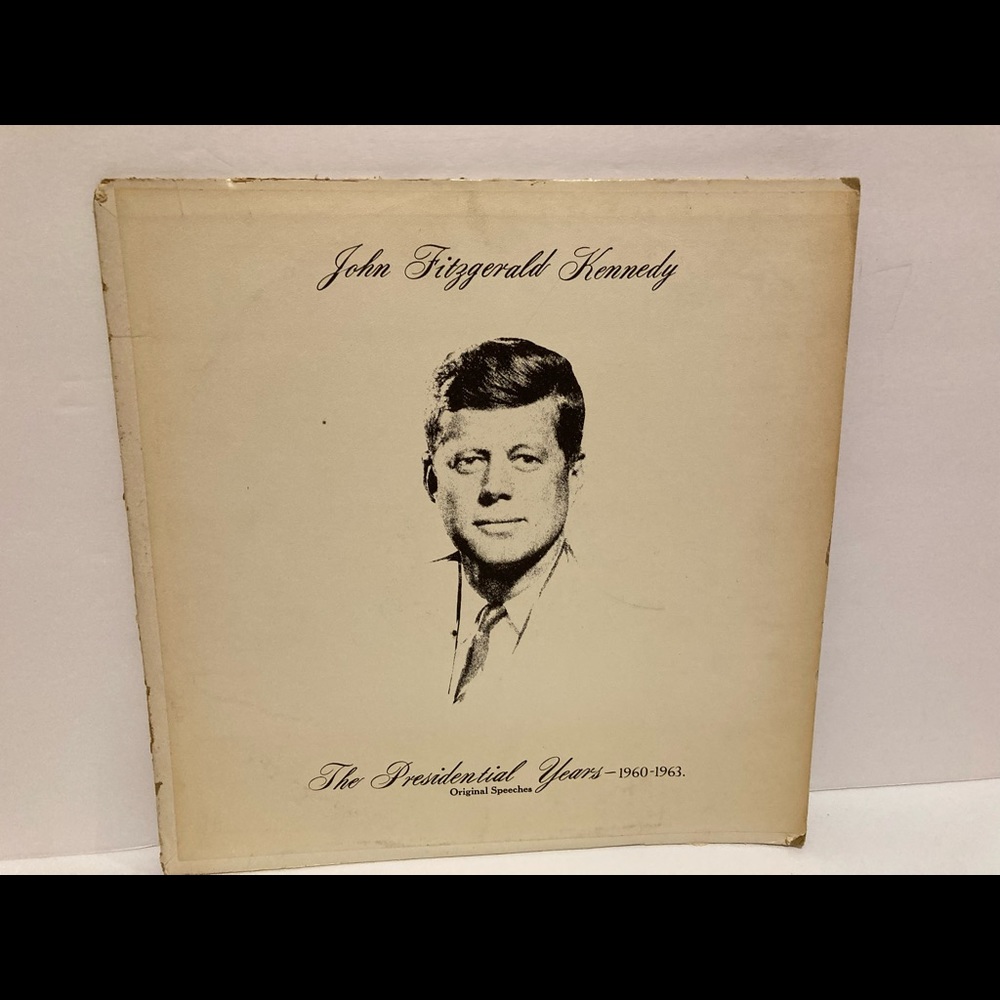John F. Kennedy - Original Speeches Presidential Years (Political) 1960 Vinyl LP